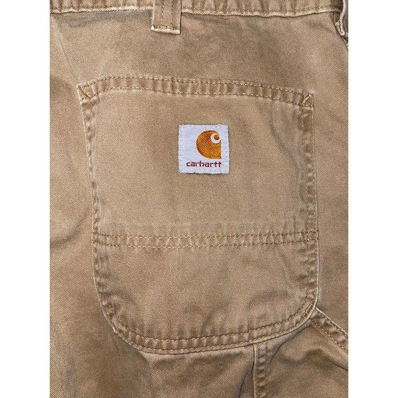 CARHARTT MENS RELAXED FIT CANVAS WORK PANTS Size 34X30 - Picture 10 of 14
